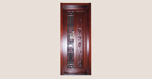 王益卧室门选红木门中式风格还是白色好